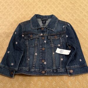 NWT Gap Denim Jacket Sz 4